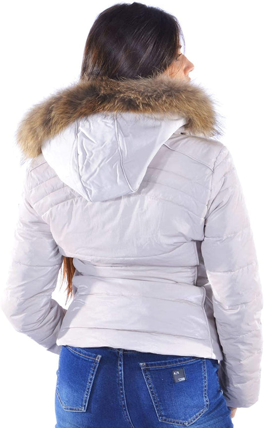 White Nylon Jackets & Coat