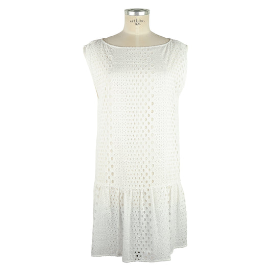 White Viscose Dress